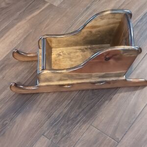 Rustic Wooden Sleigh